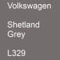 Preview: Volkswagen, Shetland Grey, L329.